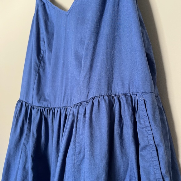 Blue summer maxi dress - Picture 3 of 4